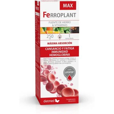 Dietmed Ferroplant Max 250 ml - Suplemento nutricional Dietmed Ferroplant Max 250 ml - Suplemento nutricional