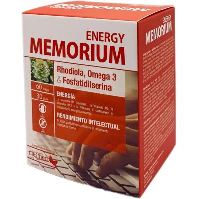 Dietmed Memorium Energy - Rhodiola Omega-3 Kapseln Dietmed Memorium Energy - Rhodiola Omega-3 Kapseln