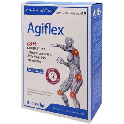 Dietmed Agiflex 40 cápsulas - Suplemento para articulações Dietmed Agiflex 40 cápsulas - Suplemento para articulações