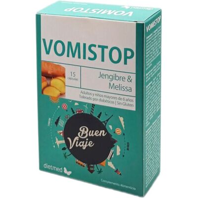 Dietmed Vomistop 15 Kapseln - Reiseübelkeit Dietmed Vomistop 15 Kapseln - Reiseübelkeit