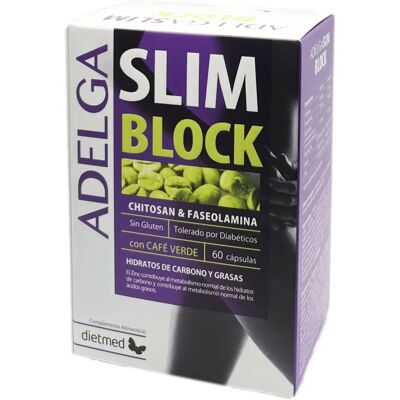 Dietmed AdelgaSlim Block 60 Kapseln - Nahrungsergänzungsmittel Dietmed AdelgaSlim Block 60 Kapseln - Nahrungsergänzungsmittel