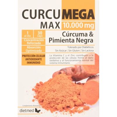 Dietmed Curcumax Komplex - 30 Kapseln - Nahrungsergänzung Dietmed Curcumax Komplex - 30 Kapseln - Nahrungsergänzung