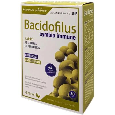 Dietmed Bacidofilus Symbio 30 Kapseln – Nahrungsergänzung Dietmed Bacidofilus Symbio 30 Kapseln – Nahrungsergänzung