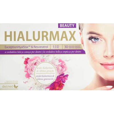 Dietmed Hyalurmax - Hyaluronsäure Ergänzung - Haut & Haar Dietmed Hyalurmax - Hyaluronsäure Ergänzung - Haut & Haar
