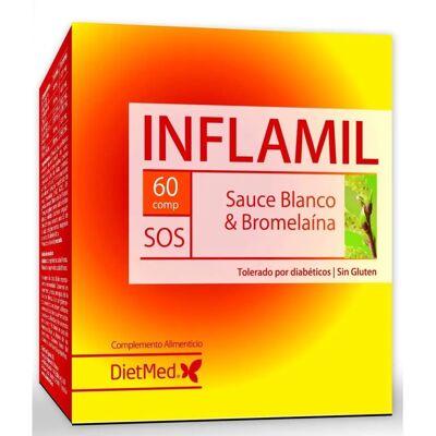Dietmed Inflamil - Weißweidenrinde Nahrungsergänzung 60 Tabletten Dietmed Inflamil - Weißweidenrinde Nahrungsergänzung 60 Tabletten