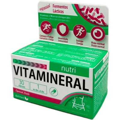 Dietmed Vitamineral Nutri 30 Kapseln - Immunsystem Unterstützung Dietmed Vitamineral Nutri 30 Kapseln - Immunsystem Unterstützung