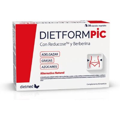 Dietmed Italia Srl DietForm Pic 30 Kapseln - Nahrungsergänzung für Gewichtskontrolle Dietmed Italia Srl DietForm Pic 30 Kapseln - Nahrungsergänzung für Gewichtskontrolle