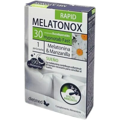 Dietmed Melatonox Rapid - Schlafhilfe - 30 Tabletten Dietmed Melatonox Rapid - Schlafhilfe - 30 Tabletten