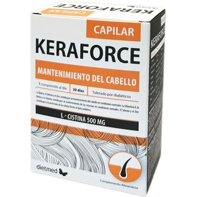 Dietmed Keraforce Haar - Nahrungsergänzung - 30 Tabletten Dietmed Keraforce Haar - Nahrungsergänzung - 30 Tabletten