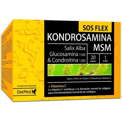 Dietmed Kondrosamine MSM Flex - Apoio à cartilagem Dietmed Kondrosamine MSM Flex - Apoio à cartilagem