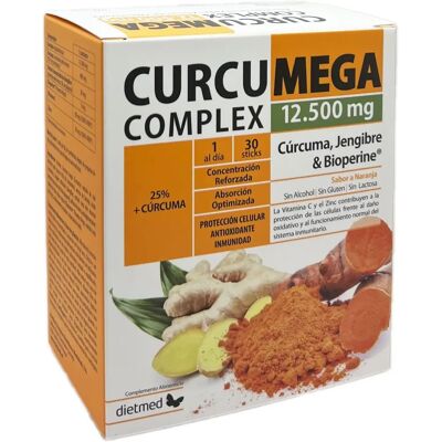 Dietmed Curcumega Komplex 12500Mg - 30 Sticks - Nahrungsergänzung Dietmed Curcumega Komplex 12500Mg - 30 Sticks - Nahrungsergänzung