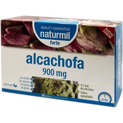 Naturmil Leberunterstützung - Artischocke Forte 20 Ampullen Naturmil Leberunterstützung - Artischocke Forte 20 Ampullen