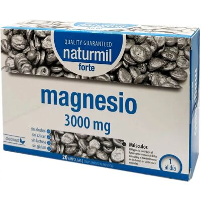 Naturmil Magnesium Forte - 20 Ampullen 15ml Naturmil Magnesium Forte - 20 Ampullen 15ml