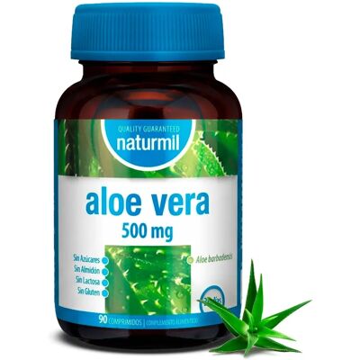 Naturmil Aloe Vera 90 Comprimés - Complément Alimentaire - Publicité Naturmil Aloe Vera 90 Comprimés - Complément Alimentaire - Publicité