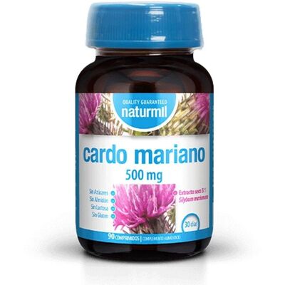 Naturmil Mariendistel 90 Tabletten - Leberunterstützung Naturmil Mariendistel 90 Tabletten - Leberunterstützung