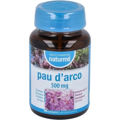 Naturmil Pau d'Arco 500mg 90 tablets - Immunity Support Naturmil Pau d'Arco 500mg 90 tablets - Immunity Support