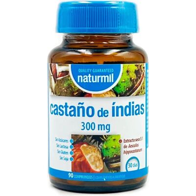 Naturmil Castanheiro do Índias 300mg - Suplemento Alimentar Naturmil Castanheiro do Índias 300mg - Suplemento Alimentar