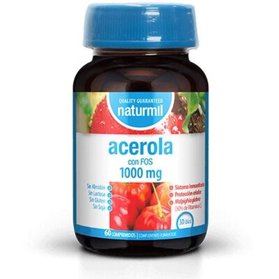 Naturmil Acerola 1000mg - Nahrungsergänzung Naturmil Acerola 1000mg - Nahrungsergänzung