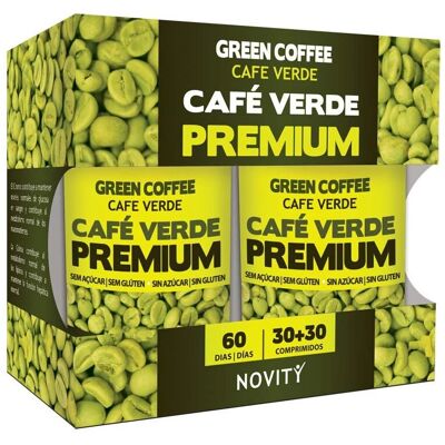 Novity Natürlicher Grüner Kaffee 60 Tabletten - Nahrungsergänzung Novity Natürlicher Grüner Kaffee 60 Tabletten - Nahrungsergänzung