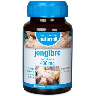 Naturmil Ingwer 60 Tabletten - Nahrungsergänzung Naturmil Ingwer 60 Tabletten - Nahrungsergänzung