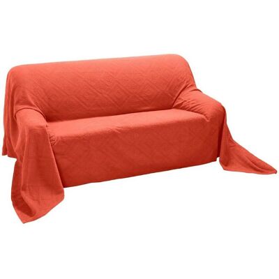 PEREIRA DA CHUNA WITT-PBK-Tagesdecke - 100% Baumwolle - 270x160 cm - Terra Cotta - Tagesdecke PEREIRA DA CHUNA WITT-PBK-Tagesdecke - 100% Baumwolle - 270x160 cm - Terra Cotta - Tagesdecke