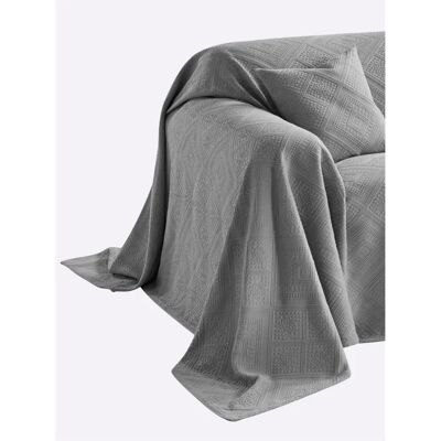 WITT-PBK Graue Decke - Hoch/Tief Struktur 270x160cm WITT-PBK Graue Decke - Hoch/Tief Struktur 270x160cm