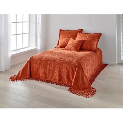 PEREIRA DA CHUNA Modell Gr. 6 Orange - Tagesdecke PEREIRA DA CHUNA Modell Gr. 6 Orange - Tagesdecke