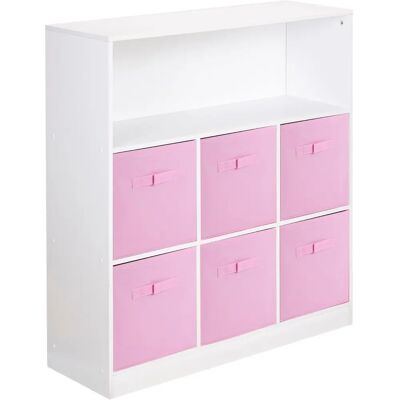 URBN Living - 7 Cubed - White - Bookcase URBN Living - 7 Cubed - White - Bookcase