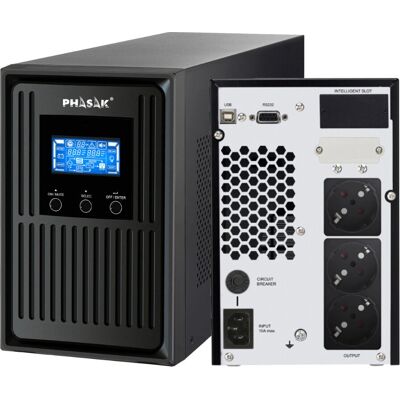 Phasak PH 8010 Gruppo di Continuità - UPS - 1000 VA Phasak PH 8010 Gruppo di Continuità - UPS - 1000 VA