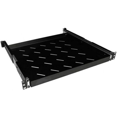 Étagère de rack réglable Phasak PHP 5092 - 1U Noire - Publicité Étagère de rack réglable Phasak PHP 5092 - 1U Noire - Publicité