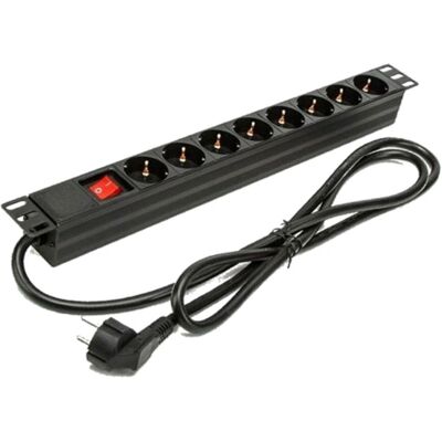 Regleta Phasak BNS 1518 - 8 Tomas - Rack 19" Regleta Phasak BNS 1518 - 8 Tomas - Rack 19"