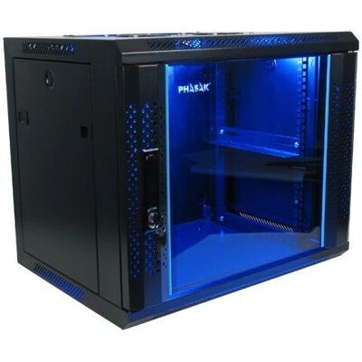 Armoire Rack Murale Phasak 18U Noire 600x450 - Publicité Armoire Rack Murale Phasak 18U Noire 600x450 - Publicité