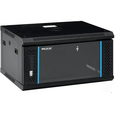 Armoire Murale Phasak PHO 2106 - Rack 19" 6U Noir - Publicité Armoire Murale Phasak PHO 2106 - Rack 19" 6U Noir - Publicité