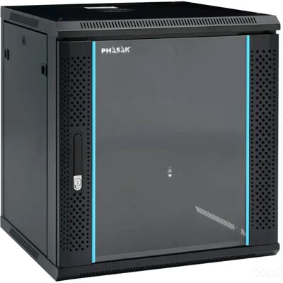 Armoire Rack Phasak PHO 2112 12U - Murale - Publicité Armoire Rack Phasak PHO 2112 12U - Murale - Publicité