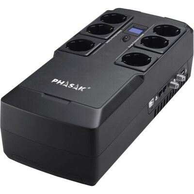 Onduleur Phasak Kryptos 800VA - Protection Complète Onduleur Phasak Kryptos 800VA - Protection Complète