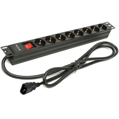 Parasurtenseur Phasak BNS 3535 - 8 prises - 250 V - Publicité Parasurtenseur Phasak BNS 3535 - 8 prises - 250 V - Publicité