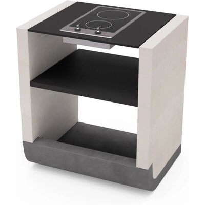 Módulo de Cocina Exterior Tuozi - Blanco, Gris, Negro - 81x60x90cm - Cocina al Aire Libre Módulo de Cocina Exterior Tuozi - Blanco, Gris, Negro - 81x60x90cm - Cocina al Aire Libre