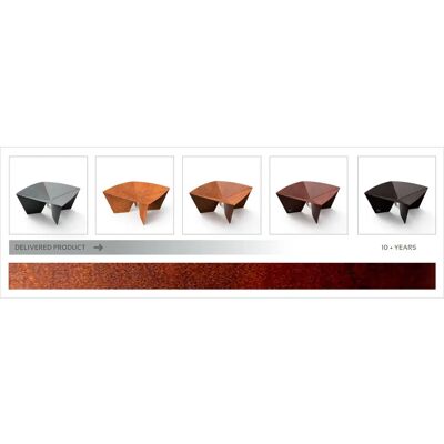 Tuozi - Pozo de Fuego Mini Syrtis - 65x65x31 - Brasero de Jardín en Acero Tuozi - Pozo de Fuego Mini Syrtis - 65x65x31 - Brasero de Jardín en Acero