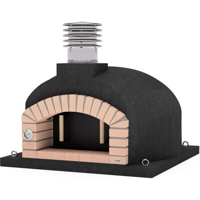 Maestro Ferretero Olympus Mons - Negro - Horno de Leña Maestro Ferretero Olympus Mons - Negro - Horno de Leña