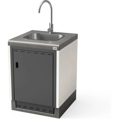 Tuozi Modelo 61 - Módulo de Cocina Exterior con Fregadero y Grifo Tuozi Modelo 61 - Módulo de Cocina Exterior con Fregadero y Grifo