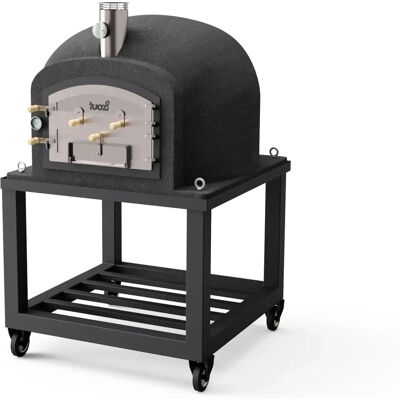 Horno de Ladrillo Exterior Tuozi - Aislado con Corcho - 120x120x170cm Horno de Ladrillo Exterior Tuozi - Aislado con Corcho - 120x120x170cm