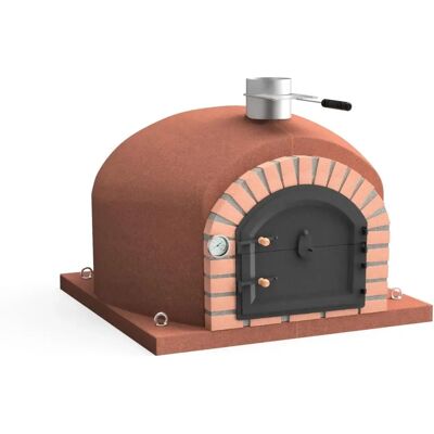 Movelar - Horno de Ladrillo Exterior - Aislado con Corcho - Listo para Usar - 80x80x65 cm Movelar - Horno de Ladrillo Exterior - Aislado con Corcho - Listo para Usar - 80x80x65 cm