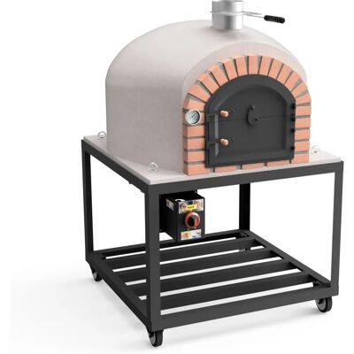 MAESTRO FERRETERO Movelar - Horno de Piedra - Aislado con Corcho - 3 Mantas Cerámicas - Listo para Usar - Horno de Leña MAESTRO FERRETERO Movelar - Horno de Piedra - Aislado con Corcho - 3 Mantas Cerámicas - Listo para Usar - Horno de Leña