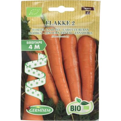 GERMISEM Modello - Nastro di semi di carota biologici - Nastro di semi GERMISEM Modello - Nastro di semi di carota biologici - Nastro di semi