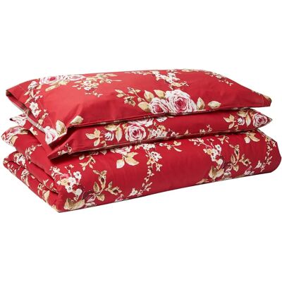 Catherine Lansfield Canterbury Check Bettwäsche-Set - Baumwolle - Rot - 240x260 cm Catherine Lansfield Canterbury Check Bettwäsche-Set - Baumwolle - Rot - 240x260 cm
