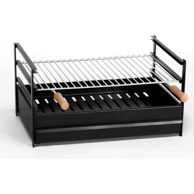 Igno 60 cm Grelhador ajustável com gaveta - Grelhador Igno 60 cm Grelhador ajustável com gaveta - Grelhador