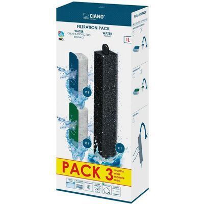 Système de filtration CIANO - Kit 3 mois - Publicité Système de filtration CIANO - Kit 3 mois - Publicité