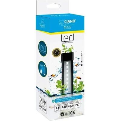 Lumière LED Ciano CLA60 - Plantes Aquarium 8 W - Publicité Lumière LED Ciano CLA60 - Plantes Aquarium 8 W - Publicité