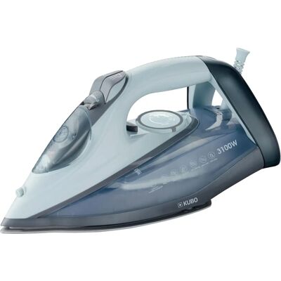 Ferro à Vapeur KUBO KBSI7509 - Semelle Céramique - 3100W Ferro à Vapeur KUBO KBSI7509 - Semelle Céramique - 3100W