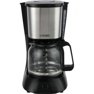 KUBO KFCM8693 - Máquina de café de filtro para 12 chávenas - Preto KUBO KFCM8693 - Máquina de café de filtro para 12 chávenas - Preto